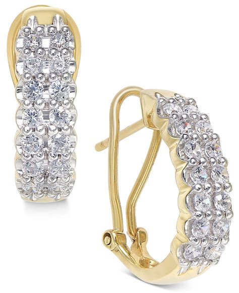 FREE Shipping and Free Returns available, or buy online and pick-up in store. . Macy diamond earrings